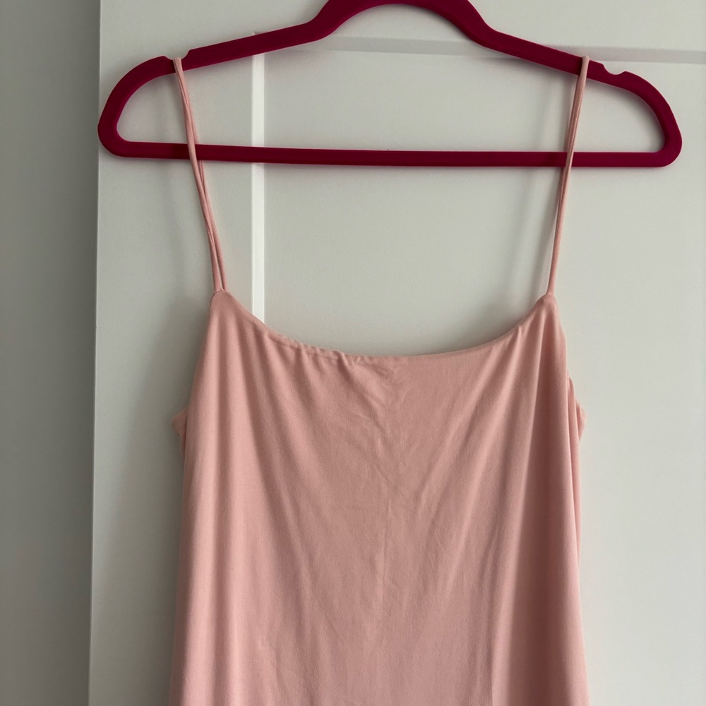 BUMPSUIT The Rosie Maternity Maxi Tank Dress with Leg Slit - Picture 5 of 6